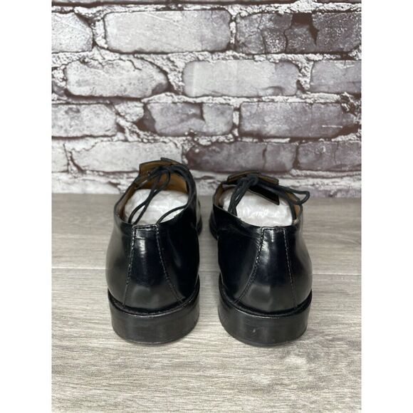 Filipe Sousa Black Patent Leather Oxfords Lace Up Shoes Women’s Sz 38EU/7.5M US - Picture 13 of 16